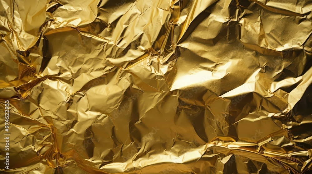 Naklejka premium wrinkled foil texture