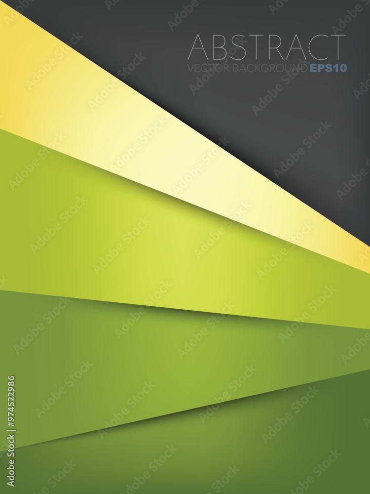 Green graphic geometric triangle overlap vector layer background for text and message design Green graphic geometric triangle overlap vector layer background for text and message design