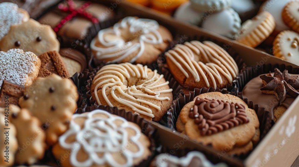 Minimalist Background: Tasty Vector Design of Cookies, Cakes, and Coffee for International Chocolate Day
Minimalist Background: Tasty Vector Design of Cookies, Cakes, and Coffee for International Chocolate Day