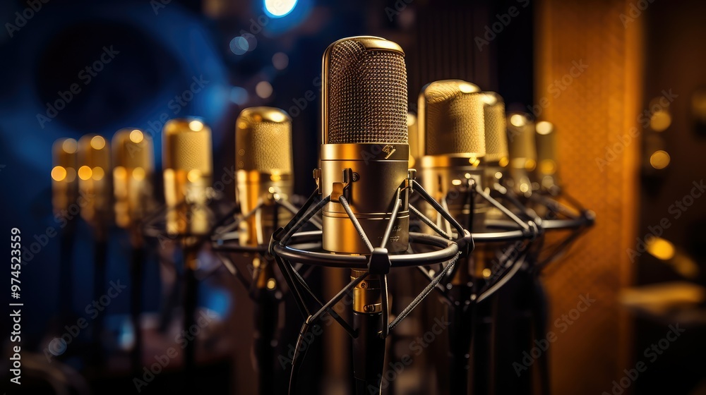 studio gold microphone studio gold microphone