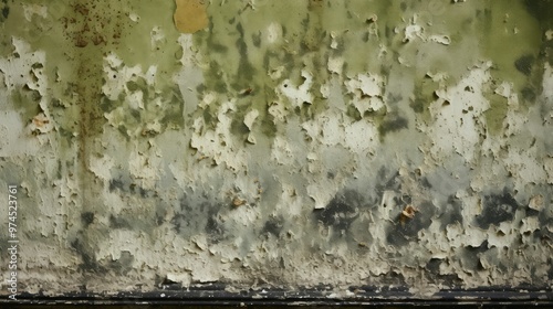 damp moldy house photo