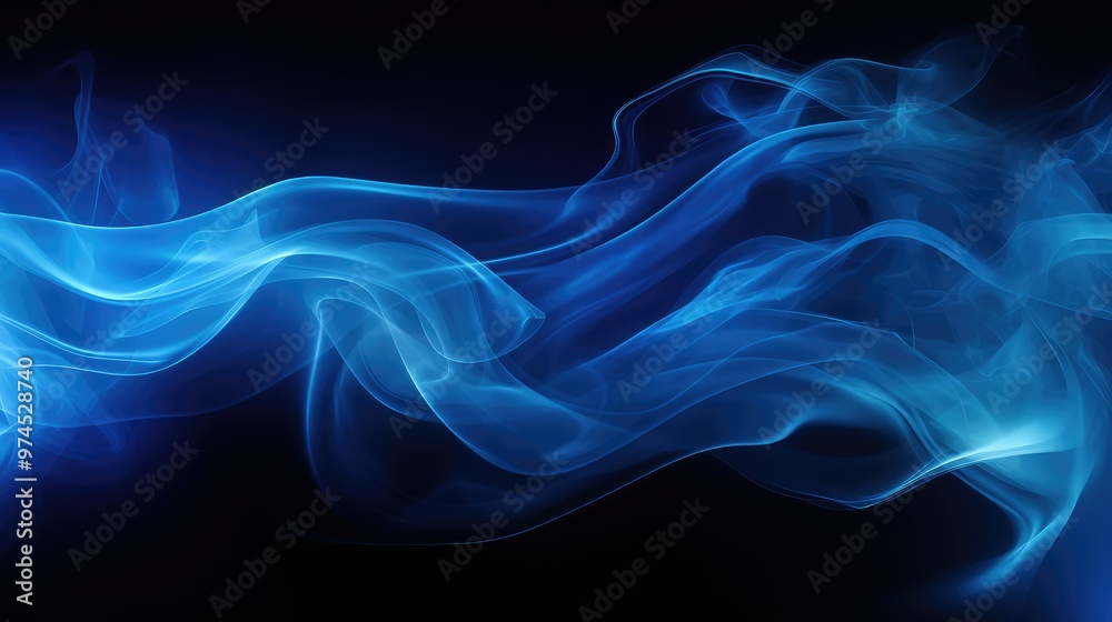 dense blue smoke background dense blue smoke background