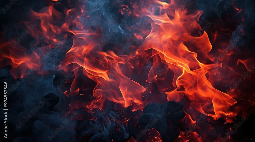 mysterious black fire mysterious black fire
