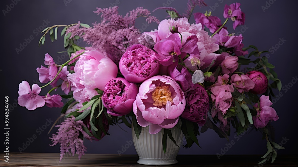 peonies spring flowers bouquet peonies spring flowers bouquet