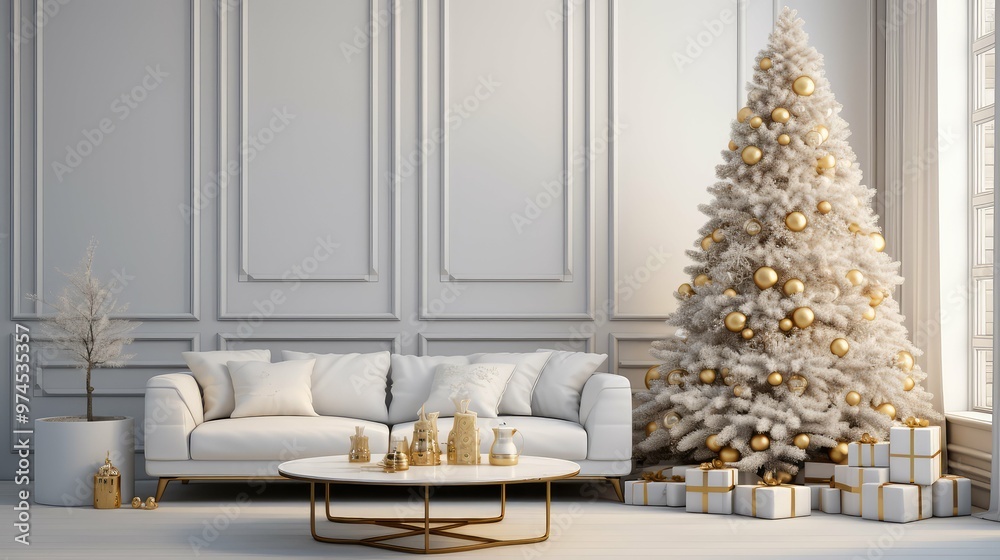 elegant white christmas tree elegant white christmas tree
