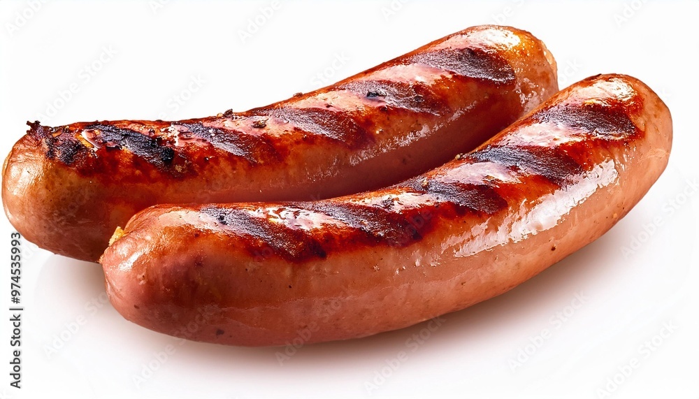 sausages on a plate sausages on a plate