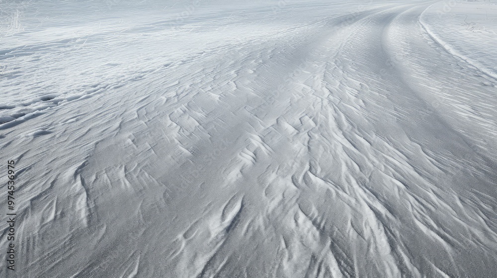 Obraz premium slippery road texture