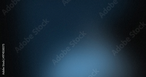 Abstract Black and Blue Mesh Gradient Background Noise