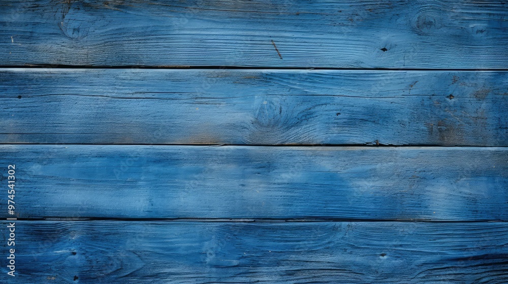 Obraz premium shade blue barn wood background