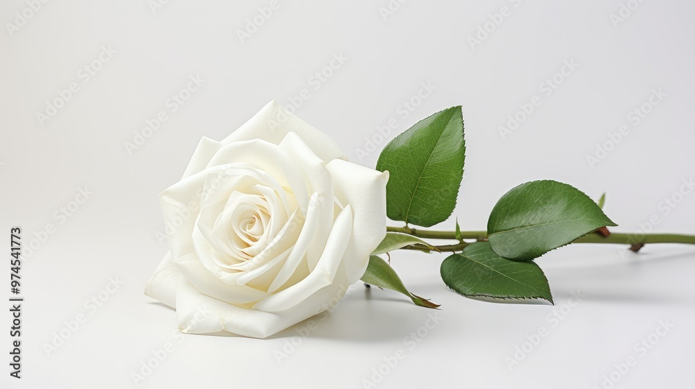 Fototapeta premium beauty pure white background