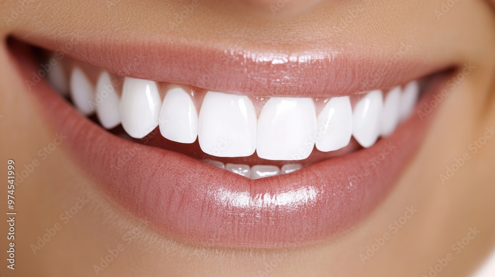 Obraz premium A patient smiling with confidence after a successful dental treatment