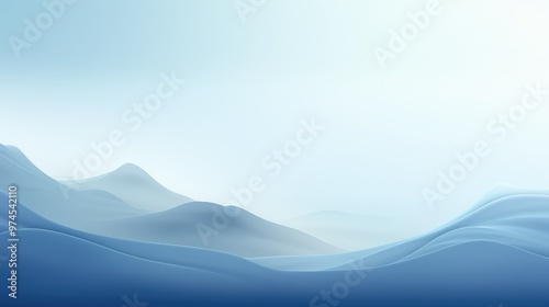 gradient simple blue background