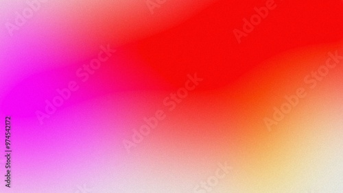 Vibrant colorful grainy gradient on a bright background, horizontal composition