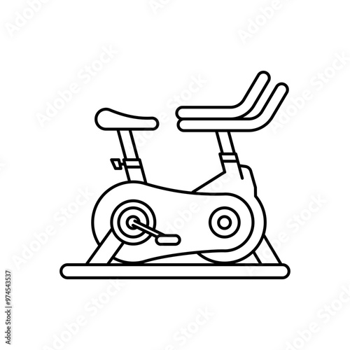 Wallpaper Mural Gym, fitness and sport outline style icon prefect pixel icon Torontodigital.ca