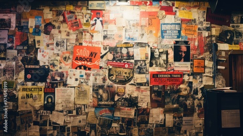 tickets club wall photo