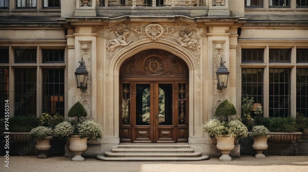 Obraz premium ornate manor country house