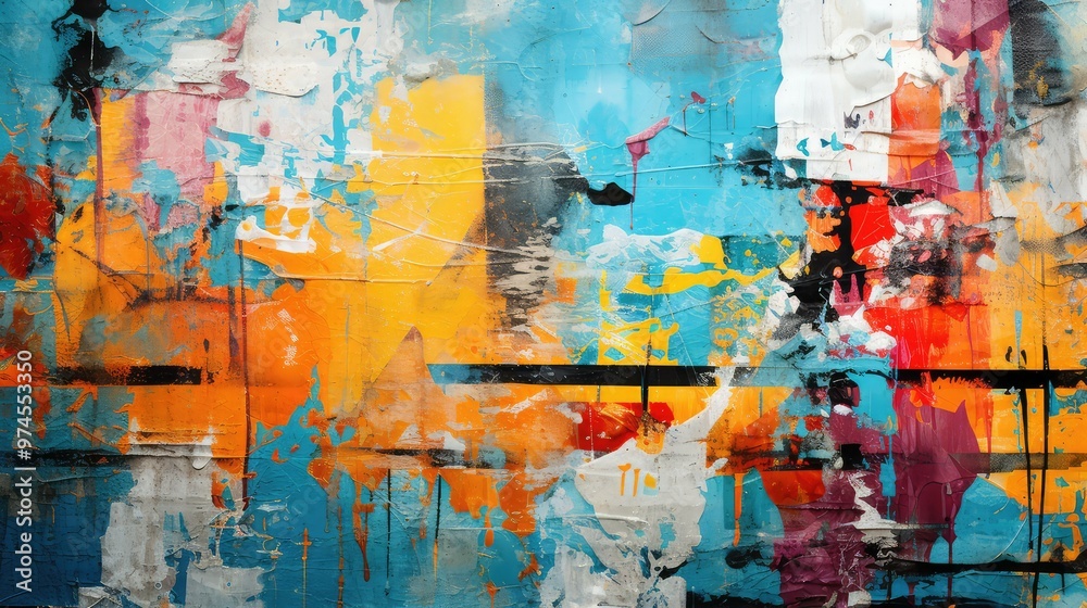 Fototapeta premium streetconcrete abstract grunge texture