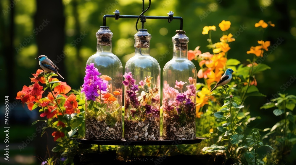 s bottle bird feeder s bottle bird feeder