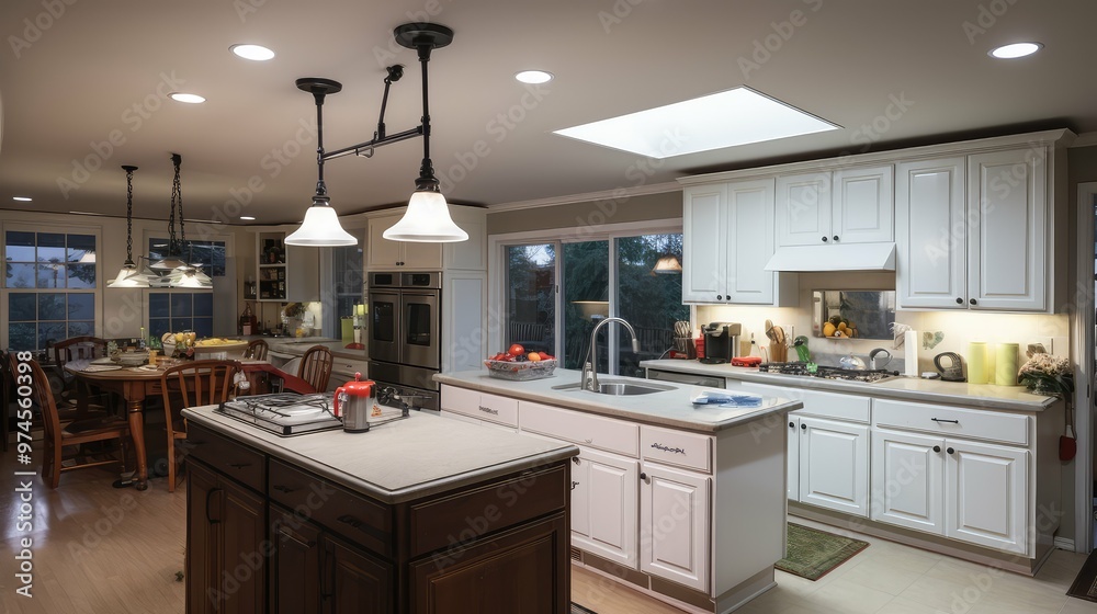 Fototapeta premium recessed kitchen upgrade