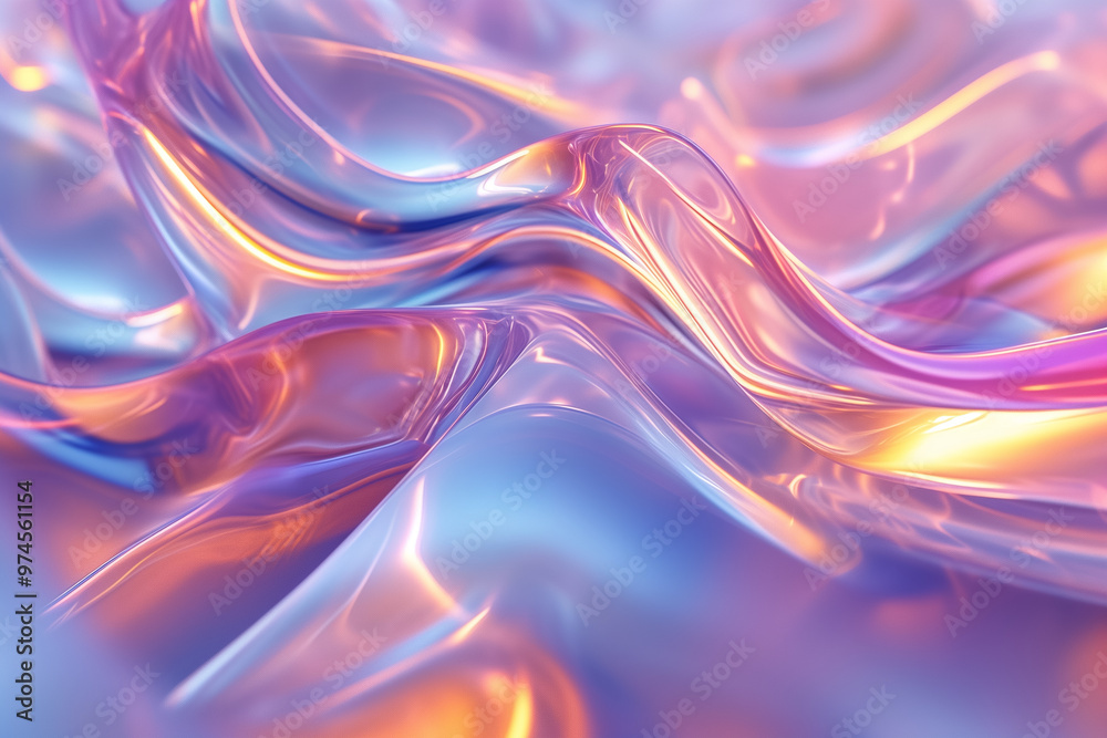fabric with an abstract background of wavy lines, 3d rendering realistic, Generative AI fabric with an abstract background of wavy lines, 3d rendering realistic, Generative AI