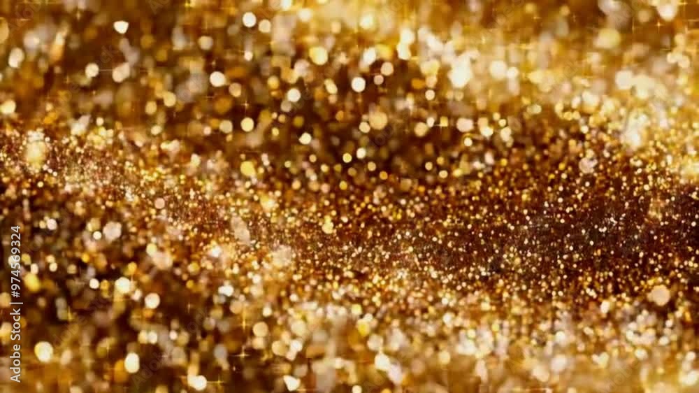 Golden sparkles Golden sparkles
