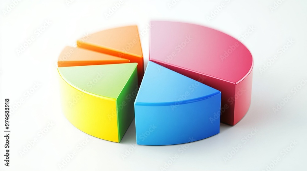 A financial analysis presentation featuring a series of pie charts comparing different fiscal periods, with clear and colorful segments shown against a white backdrop. A financial analysis presentation featuring a series of pie charts comparing different fiscal periods, with clear and colorful segments shown against a white backdrop.