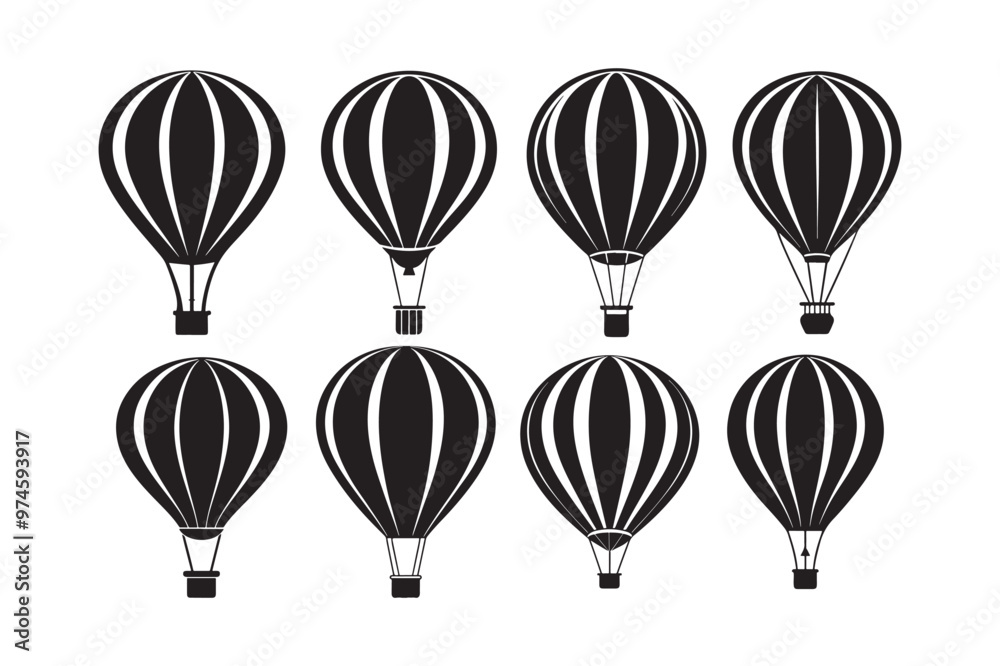 Hot air balloon silhouette vector illustration, Hot air balloon silhouette vector, Hot air balloon silhouette PNG Hot air balloon silhouette vector illustration, Hot air balloon silhouette vector, Hot air balloon silhouette PNG