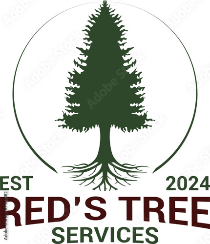 tree logo vector 