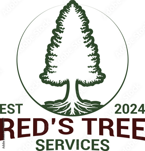 tree logo vector 