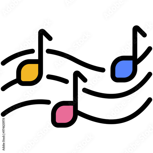 tone filled line icon
