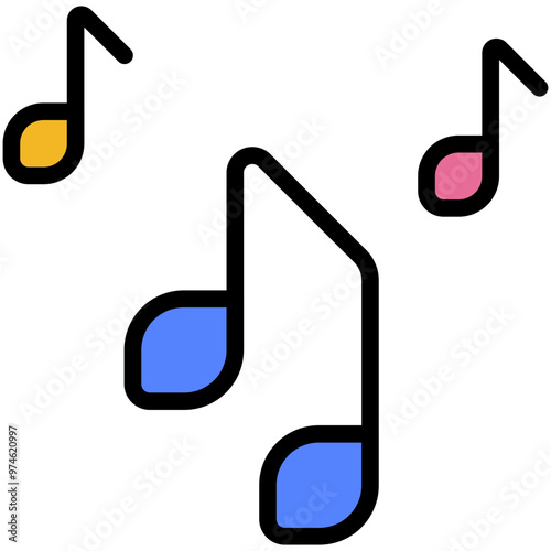 tone filled line icon
