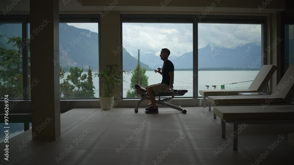 Serenity by the Window A Tranquil Moment of Deep Contemplation in the Natural World