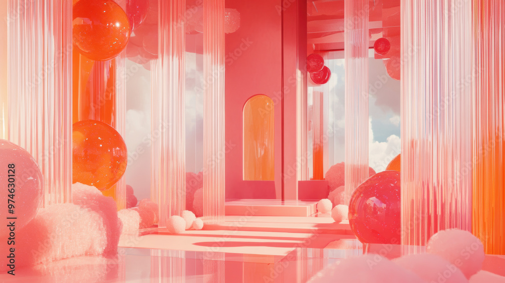 Pink Dreamscape. Pink Dreamscape.