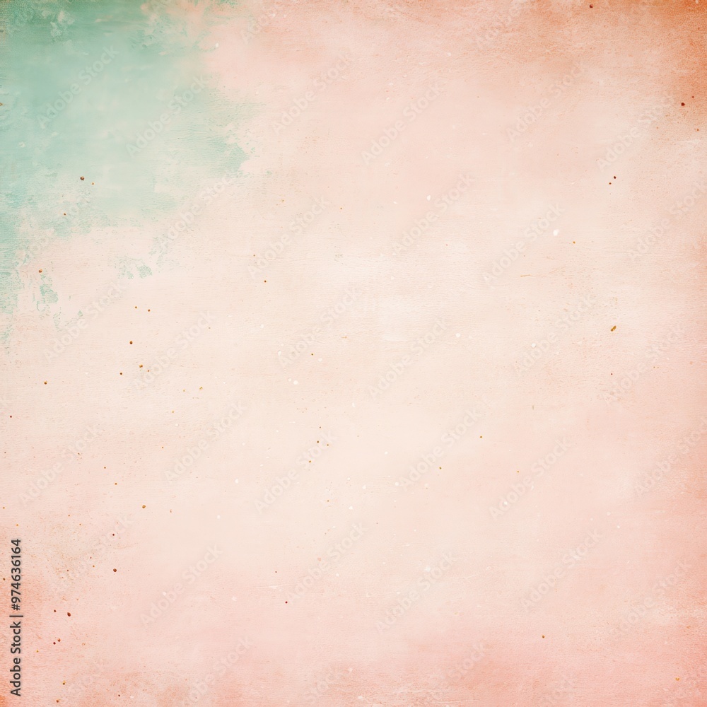 Fototapeta premium Vintage wallpaper texture with gently falling particles