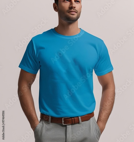 Wallpaper Mural Realistic t-shirt mockup Torontodigital.ca