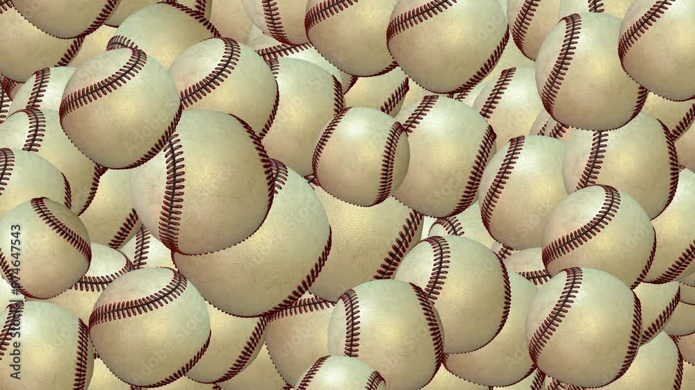 Baseball Horizontal Baseball, Ball Trantions. 4K, Alpha Channel. You can use both ...