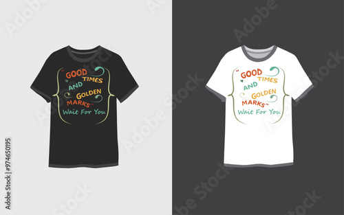 Colorful Typograpgy T-shirt design