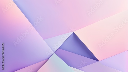 A soft, abstract design featuring pastel colors and geometric shapes, ideal for backgrounds or digital art.