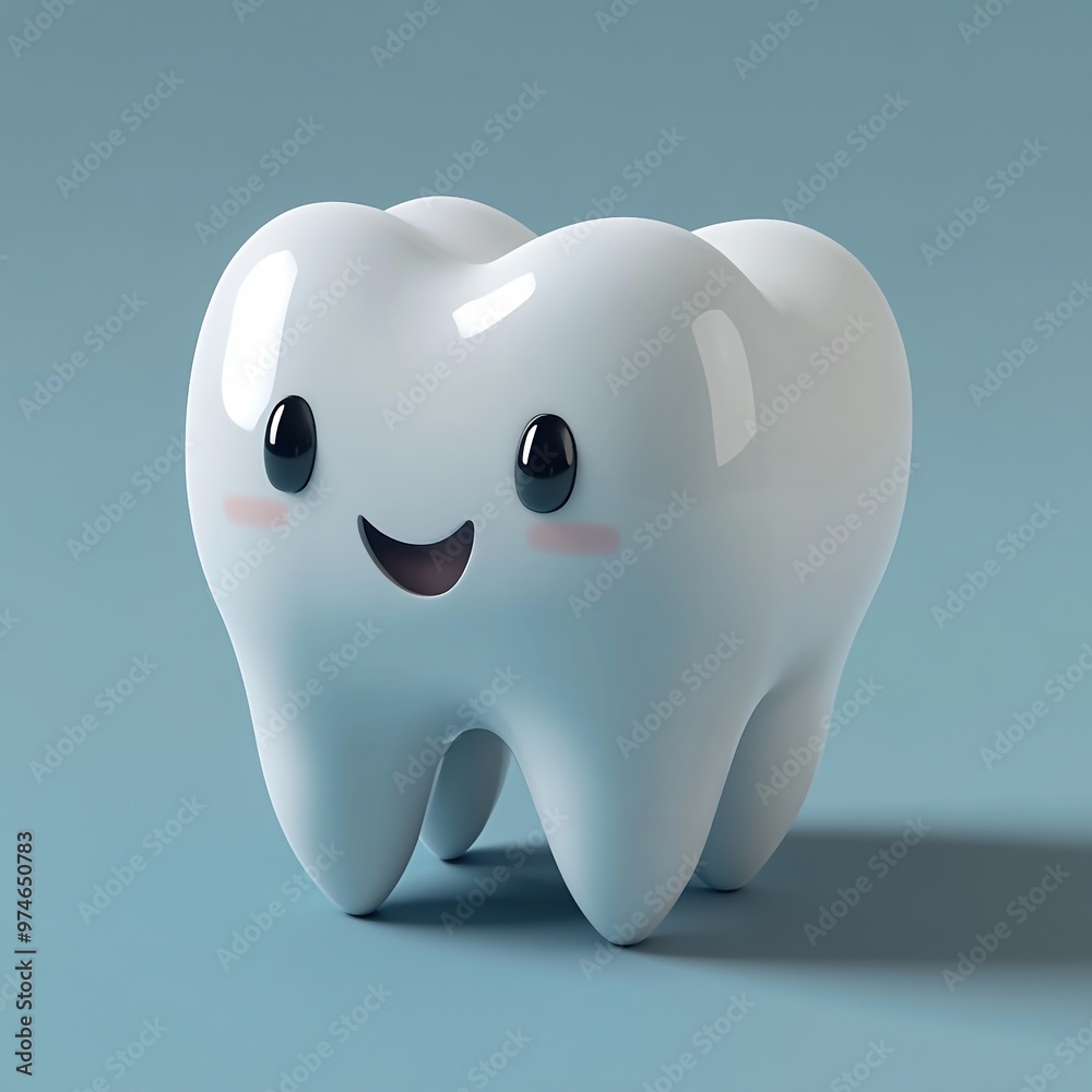 3D Dentist Icon: Oral Health Professional Illustration Logo 3D Dentist Icon: Oral Health Professional Illustration Logo