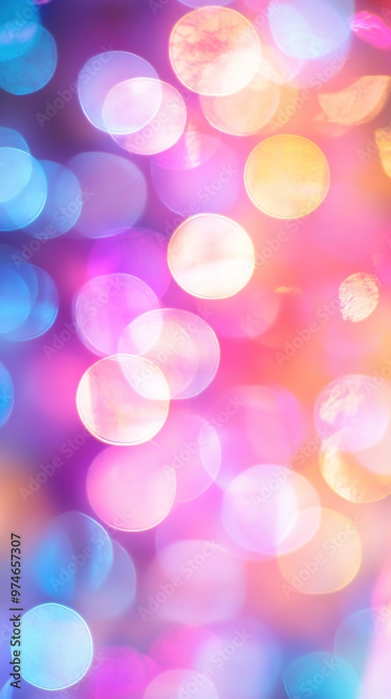 Vibrant bokeh lights in soft pastel colors with pink, blue, and purple tones, creating a dreamy and abstract effect with glowing orbs of light against a blurred background Vibrant bokeh lights in soft pastel colors with pink, blue, and purple tones, creating a dreamy and abstract effect with glowing orbs of light against a blurred background