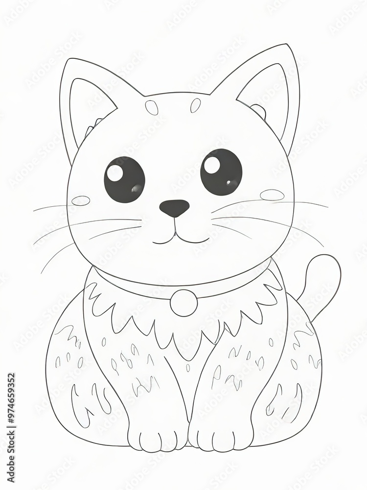 Obraz premium coloring cartoon book