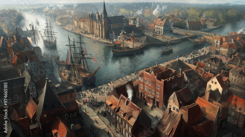 View of the city