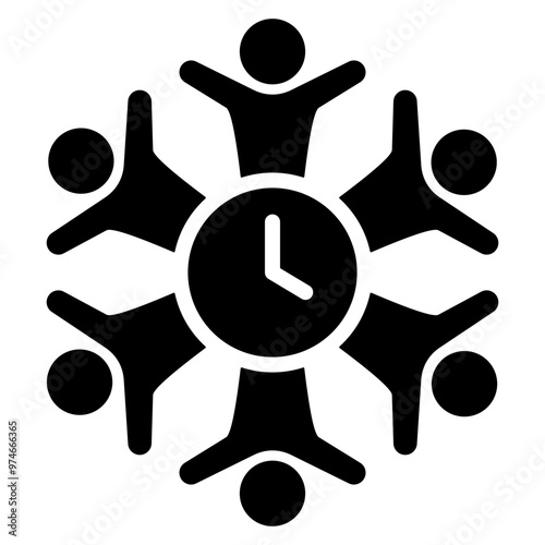 Circle Time Icon