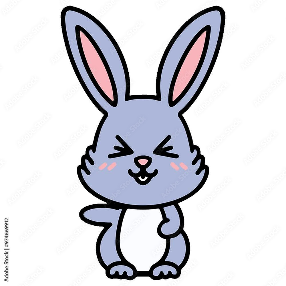 cute cartoon rabbit cute cartoon rabbit
