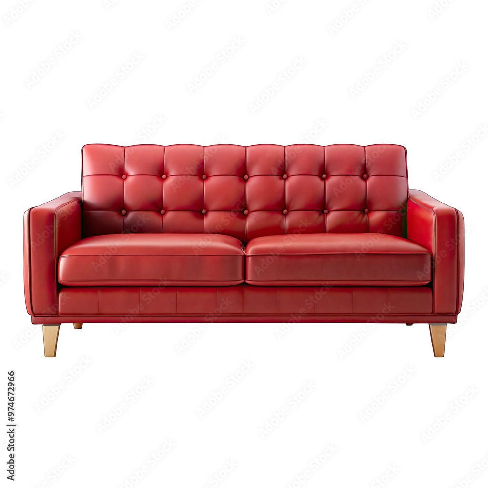red sofa isolated red sofa isolated