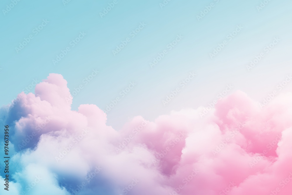 Soft Pastel Clouds Background with White Space, Ideal for Calm and Serene Designs Generative AI Soft Pastel Clouds Background with White Space, Ideal for Calm and Serene Designs Generative AI