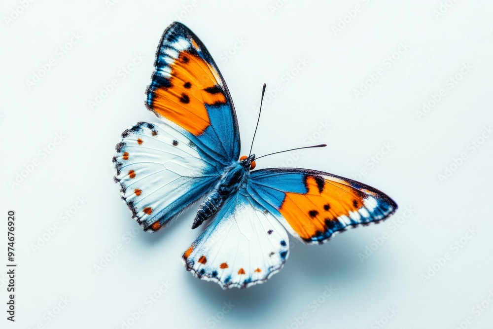 Obraz premium butterfly isolated on white background