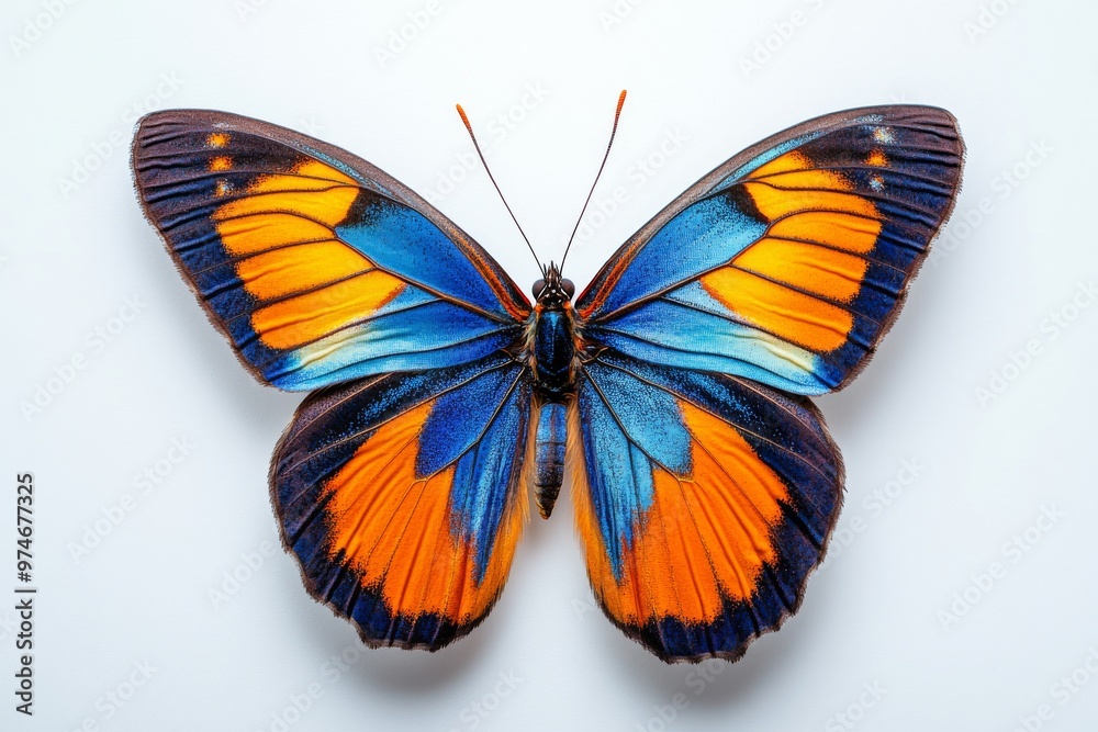 Obraz premium butterfly isolated on white background
