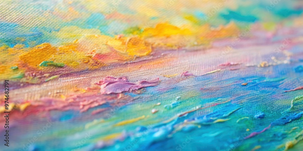 Close-up of a textured pastel oil painting with artistic depth, painting, textured, pastel, oil paint, close-up, strokes Close-up of a textured pastel oil painting with artistic depth, painting, textured, pastel, oil paint, close-up, strokes