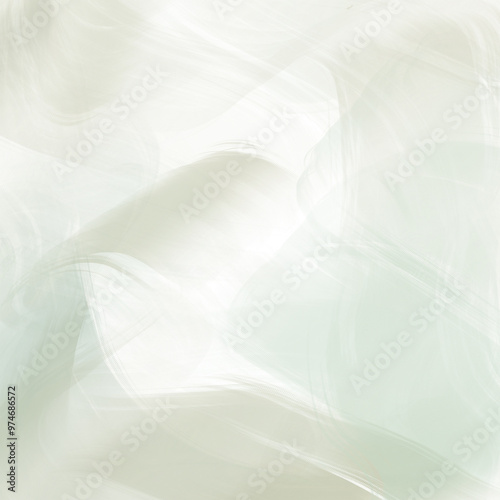 modern abstract clean and white pale green background design with layers of textured free form  random pattern	